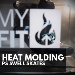 Wärmeverformung Swell Skates