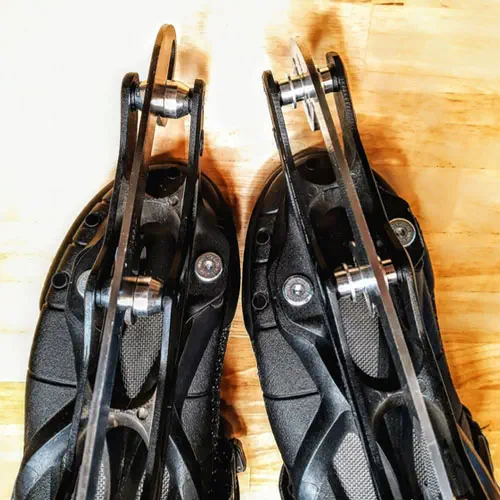 fertig montierte Eiskufen