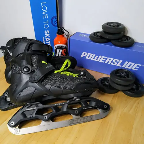 der-rollenshop Eiskufe fertig montiert