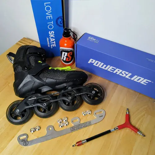 der-rollenshop Eiskufe vor der Montage