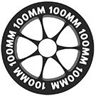100mm Wheels