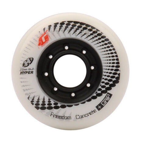 Hyper Inline Skate Wheel Concrete +G 72mm/84a
