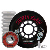 Base Hockey Wheel and Bearing Kit 80mm/84a + CW Abec5 Set