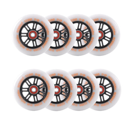 Inlineskate Wheel and Bearing Kit for K2 Radical 100 "Training"