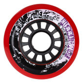 Powerslide Inline Skate Wheels Hurricane 76mm/85a Red...