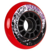 Powerslide Inline Skate Wheels Hurricane 76mm/85a Red (4-pack)