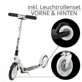 Micro Scooter white incl. LED-Wheels