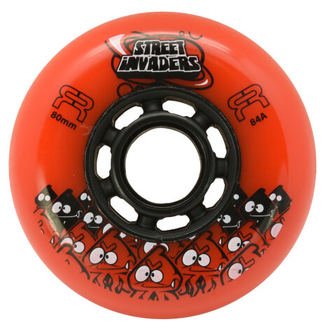 FR Inline Skate Wheel Street Invaders orange