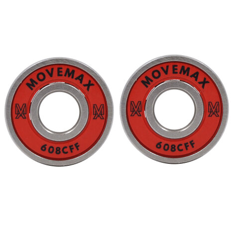 Set of bearings for one LED-wheel