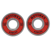 Set of bearings for one LED-wheel