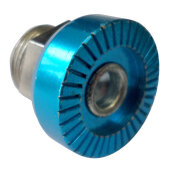 Micro Mobility blue push button