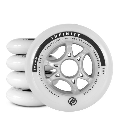 Powerslide Inliner Rolle Infinity 100mm/85a (4er-Pack)
