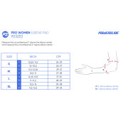 Powerslide Inline Skate Protection Elbow PRO Series Women black, red