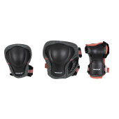 Powerslide Inline Skate Protection Set Pro Series Women (black/grey/peach)
