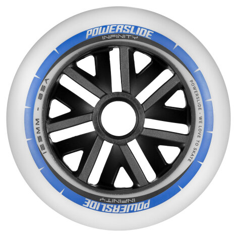 Powerslide Inlineskate Rolle Infinity 125mm/85a (6er-Pack)