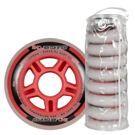 Powerslide Inline Skate Wheels One 76mm/82a (8-pack)