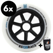 RS-Race Inline Skate Wheel made by Matter 125mm F1 - Set...