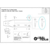 Cádomotus Achse für Speedbremse (54mm)