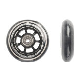 Rollerblade Inline Skate wheel set 76mm/80A incl. SG5 bearings, 6mm Spacer (8er Set)