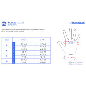 Powerslide Nordic Skating Gloves black, grey