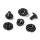 Powerslide Fixation Hardware Set incl.anti rivets 6mm