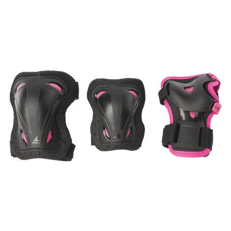 Rollerblade Inline Skate Kids Protection Set Skate-Gear black/pink (3-pack)