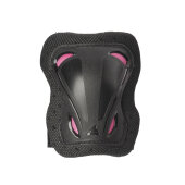 Rollerblade Inline Skate Kids Protection Set Skate-Gear black/pink (3-pack)