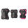 Rollerblade Inline Skate Kids Protection Set Skate-Gear black/pink (3-pack)