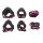 Rollerblade Inline Skate Kids Protection Set Skate-Gear black/pink (3-pack)