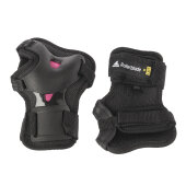 Rollerblade Inlineskate Protection Set Skate Gear Damen (schwarz/pink)