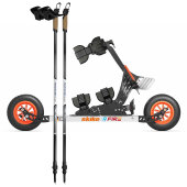 Nordic Pack: Skike V9 Fire 150 incl. Powerslide Carbon Pole