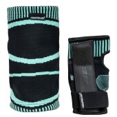 Powerslide Skate Protection Dual Pack Onesie black/turquoise