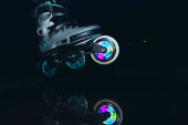 Powerslide Inline Skate LED-Wheel Fothon Graphix 125mm white