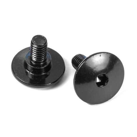 Powerslide Swell/Kaze Schaft Schrauben (schwarz, 2er-Pack)