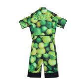 Superskate Racingsuite STRIPE lime