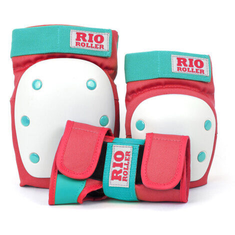 Rio Roller Schützerset rot/mint