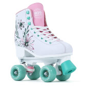 Rio Roller Roller Skates Artist Flora white, rose