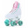 Rio Roller Roller Skates Artist Flora white, rose