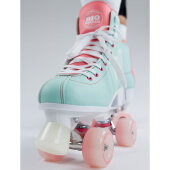 Rio Roller Rollschuhe Script türkis/koralle
