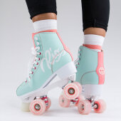Rio Roller Rollschuhe Script türkis/koralle