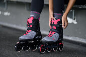 Rollerblade Inlineskates Macroblade 90 W (grau/rosa)