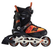 K2 Youth Skates Sk8 Hero Boa Alu (black/orange)