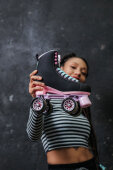 Chaya Roller Skates Melrose Black Pink