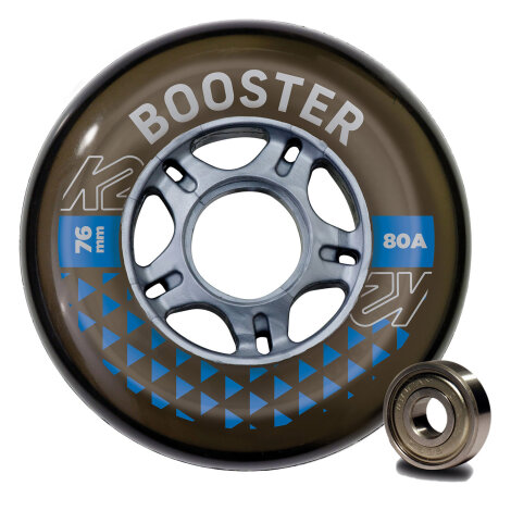 K2 Wheels Booster 76mm incl. ILQ 5 Bearings (8-pack)
