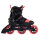 K2 Inlineskates Trio LT 100 W (Schwarz/Rot)