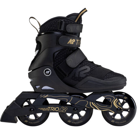 K2 Trio 110 (Black/Gold) Inline Skates
