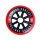GROUND CONTROL Inlineskate wheel 110mm/85a red/black (Set of 3)