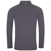 JUST COOL Sport Shirt 1/2 Zip Charcoal/Black