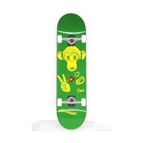 Perus Sandelin Kids Skateboard Complete 7.5" green