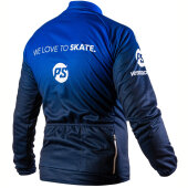 Powerslide Team Jacke/Langarmtrikot Herren-Design (blau)